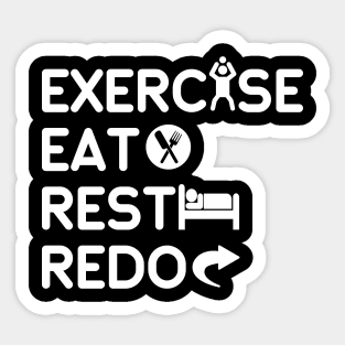 Exercise Sticker